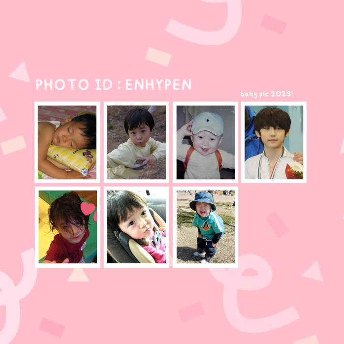 Ảnh id: ENHYPEN ver.baby pic