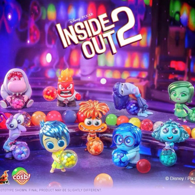 Mô hình dòng hộp mù Inside Out 2 Cosbi Collection