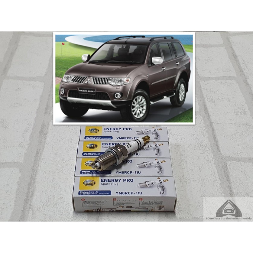 Bugi Mitsubishi Pajero Sport (2008-2014) Model 2.4 Bộ 4 đầu Ga Yittrium Khoảng cách hoạt động 40000 