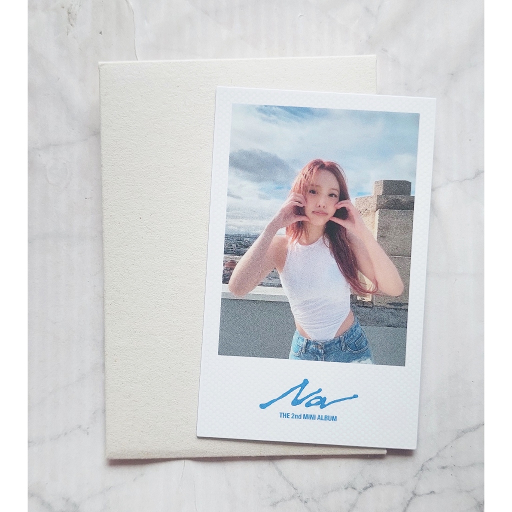 Thẻ POB Từ Cửa Hàng JYP NAYEON TWICE-NA Album Nền Tảng Nemo Kpop ABCD Mr.