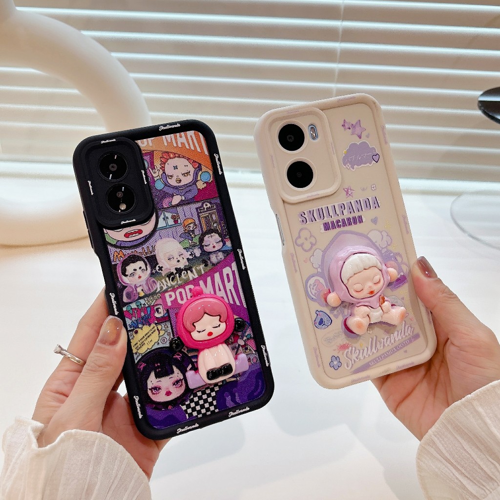 Họa tiết cá sấu dập nổi hoạt hình OPPO A15 A16 A17 A18 A53 A54 A57 A58 RENO11 / 12 / 104 / 5 / 6Z / 