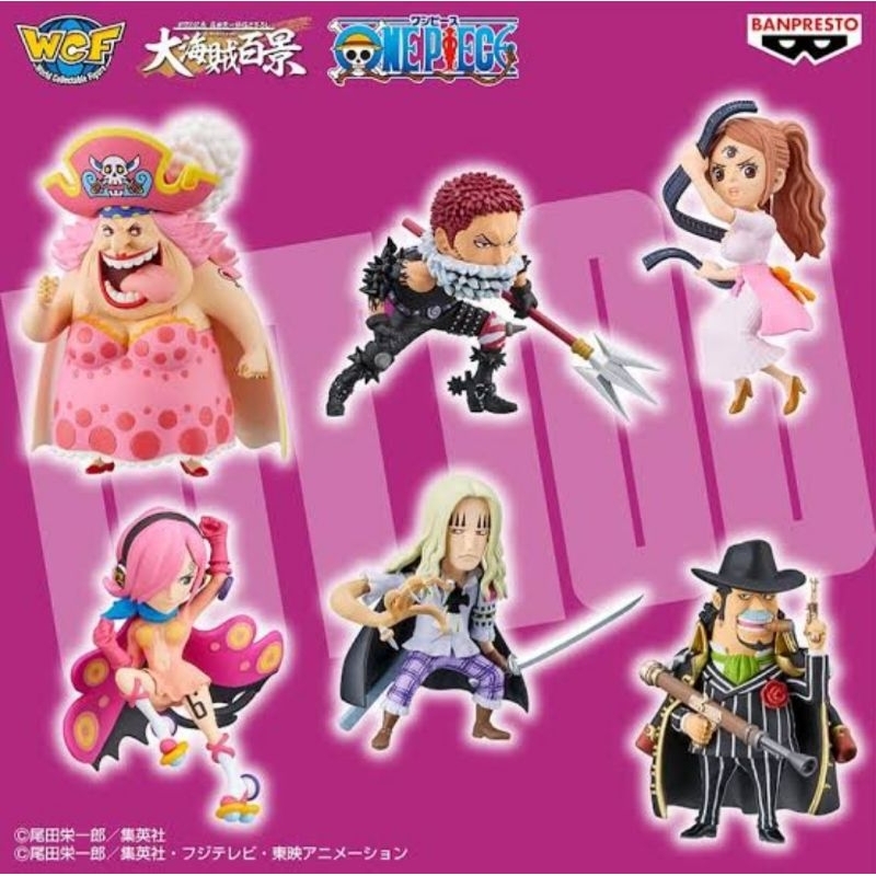 WCF World Collection Hình One piece WT100 Vol.4 Peach Hole Cake Big Mom Katakuri Authentic Licensed 