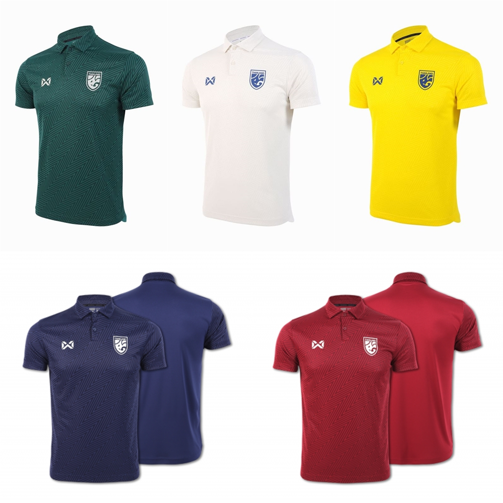 Áo Polo WARRIX Đội tuyển quốc gia Thái Lan THÁI LAN FOOTBALL JERSEY 2024 / 25 Cheer WA-243FBATH30