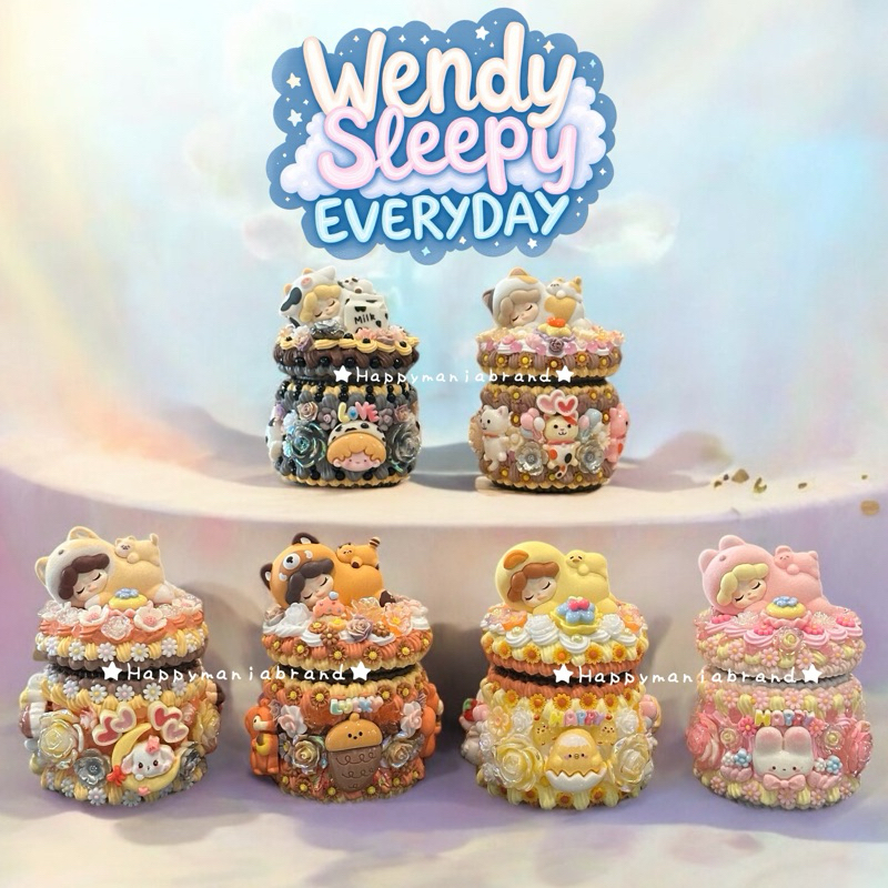 Hộp đựng ống hít DIY Little Wendy và thú cưng dễ thương ở mặt sau 6 kiểu dáng One Piece trên thế giớ