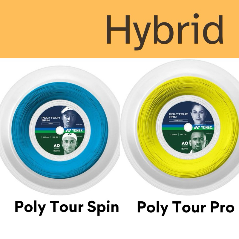Yonex Poly Tour Spin / Pro Hybrid