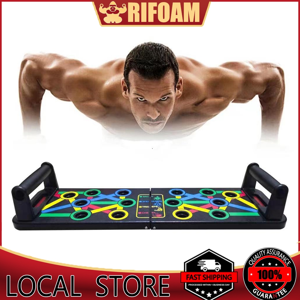 Push-Up Bar Board Deep Hole Push Up Board / stand Aid The Floor Build Muscle