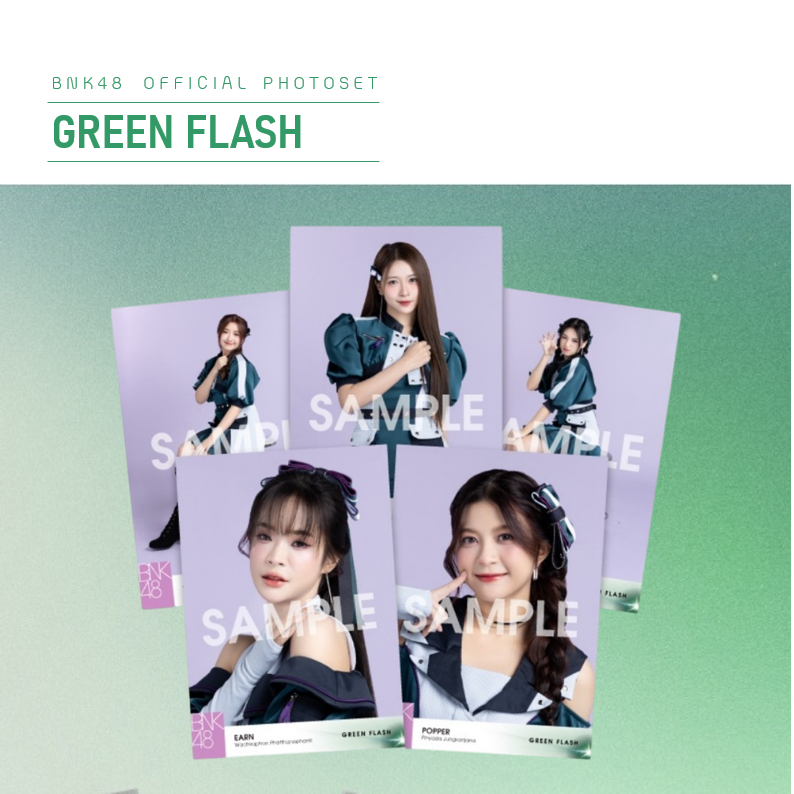 [❈] BNK48 Bộ ảnh Flash xanh