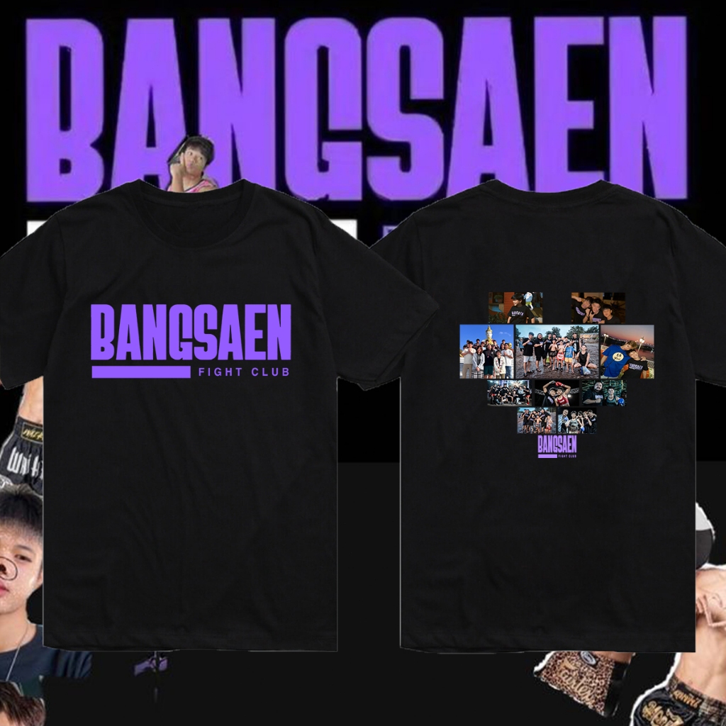 Áo thun Bangsaen Fight Club MỚI Vải Cotton 06
