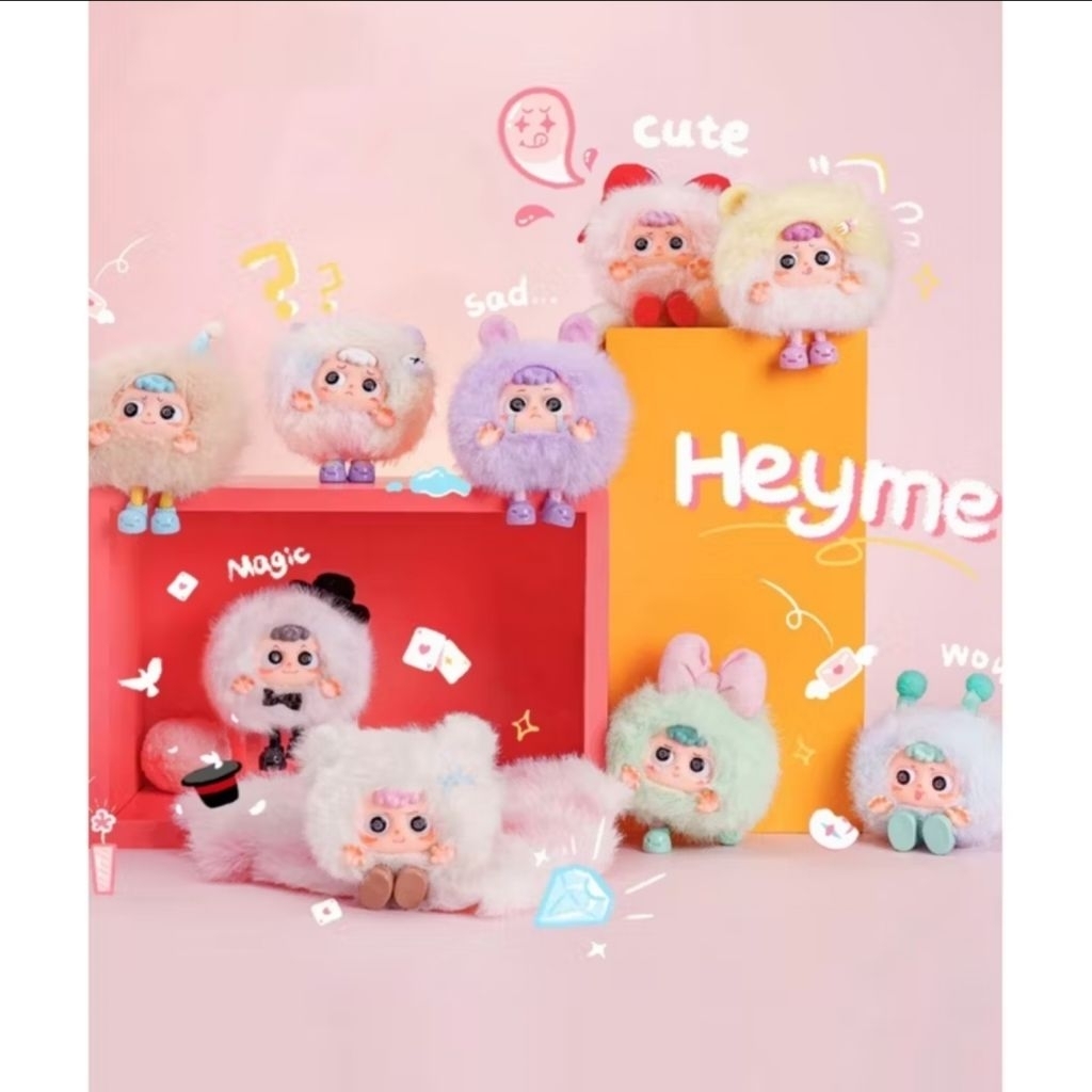️ Móc khóa Babyba Heyme Chọn nhân vật Kiểm tra cơ thể