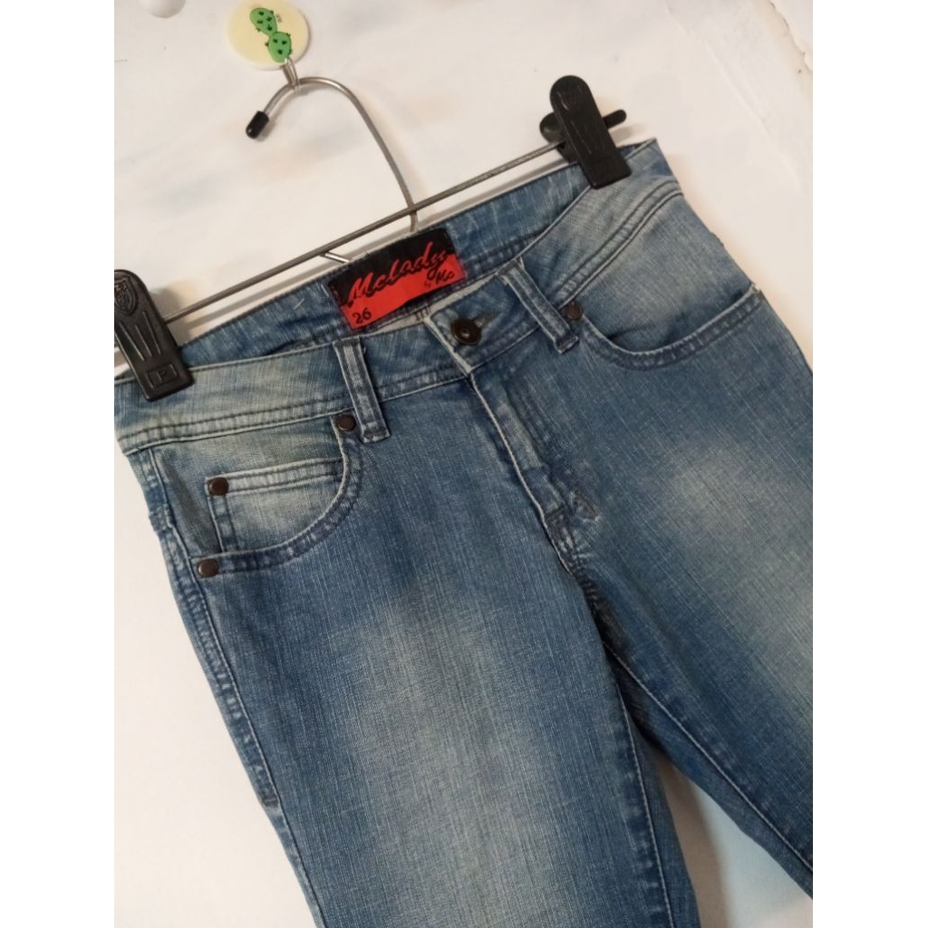 Meiyok 2nd: Quần jean nữ M _ c _ lady Slim Fit