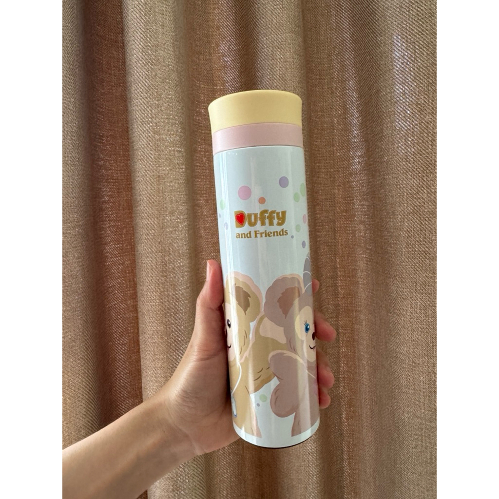 Bình nước lạnh Tumbler Duffy And Friends * Hong Kong Disneyland đích thực