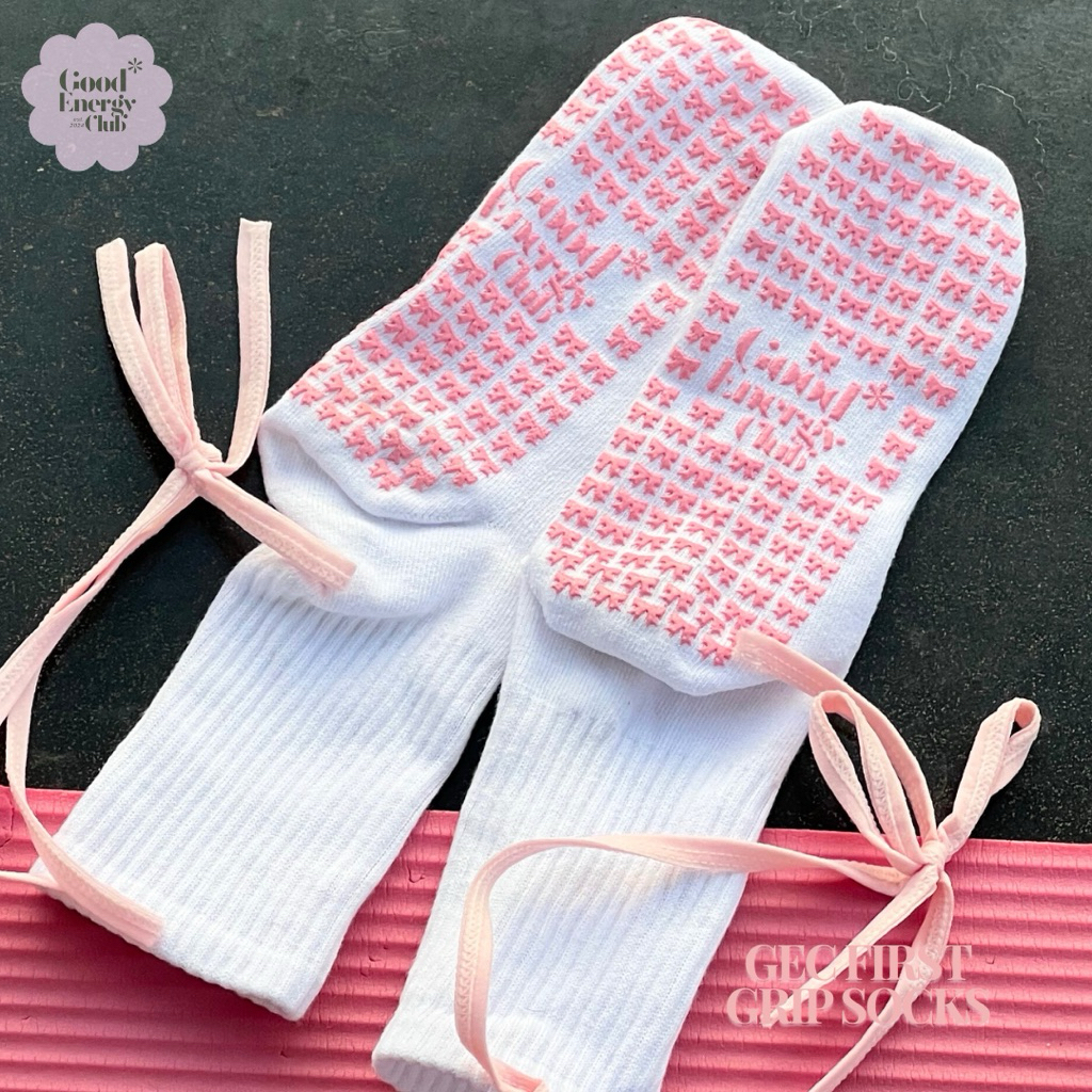 GOOD ENERGY CLUB-GEC FIRST GRIP SOCKS Pilates Yoga Chống Trơn Trượt (15N-15O)