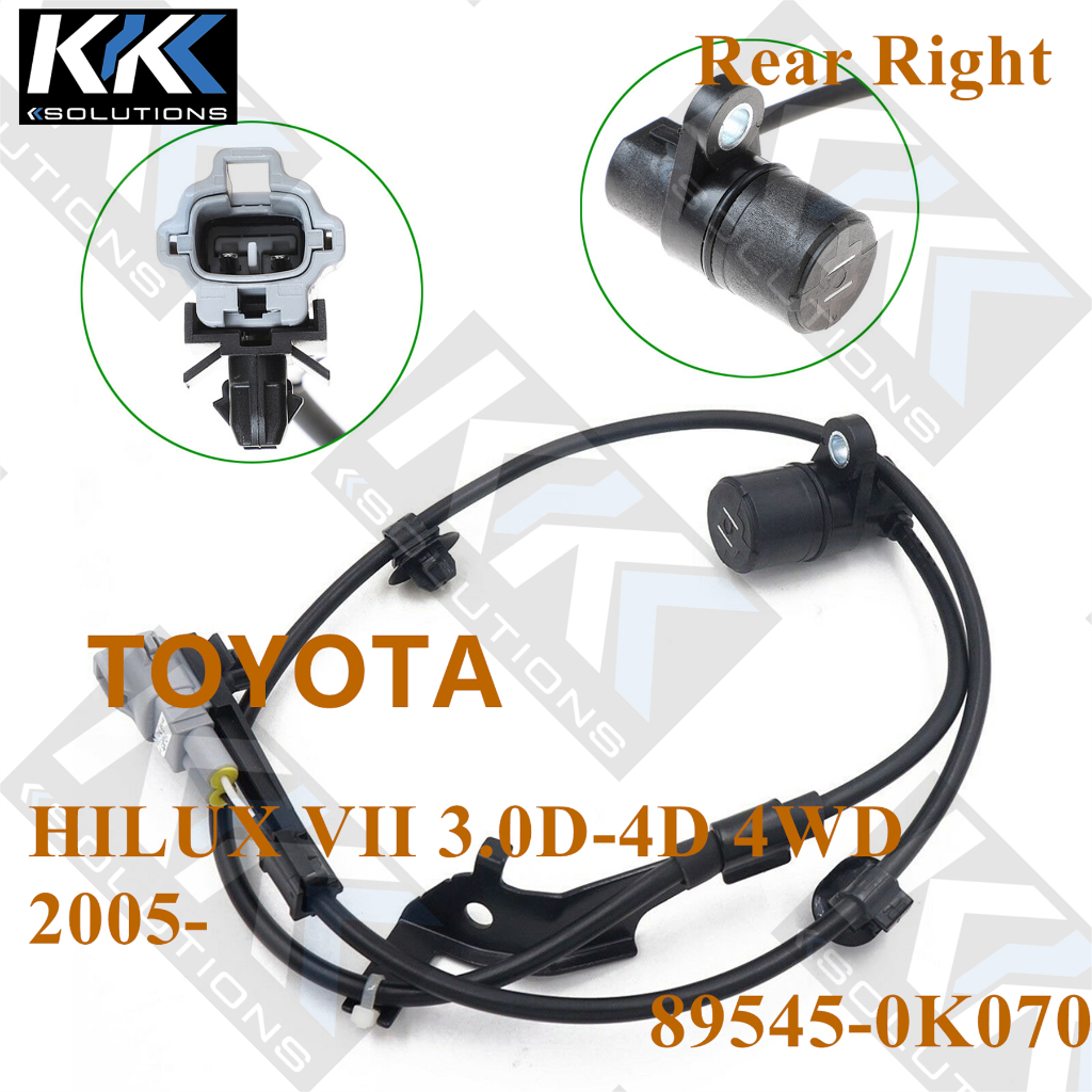 [Kksolutions] Cảm biến ABS phía sau bên phải 89545-0K070 Toyota HILUX VIGO 2005-2KD-FTV 1KD-FTV Chất