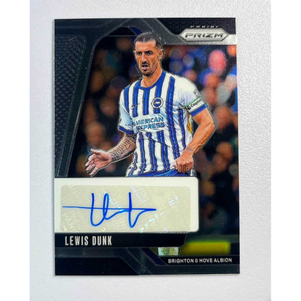 Thẻ bóng đá Lewis Dunk Signature-2024-25 Chữ ký Panini Prizm Premier League