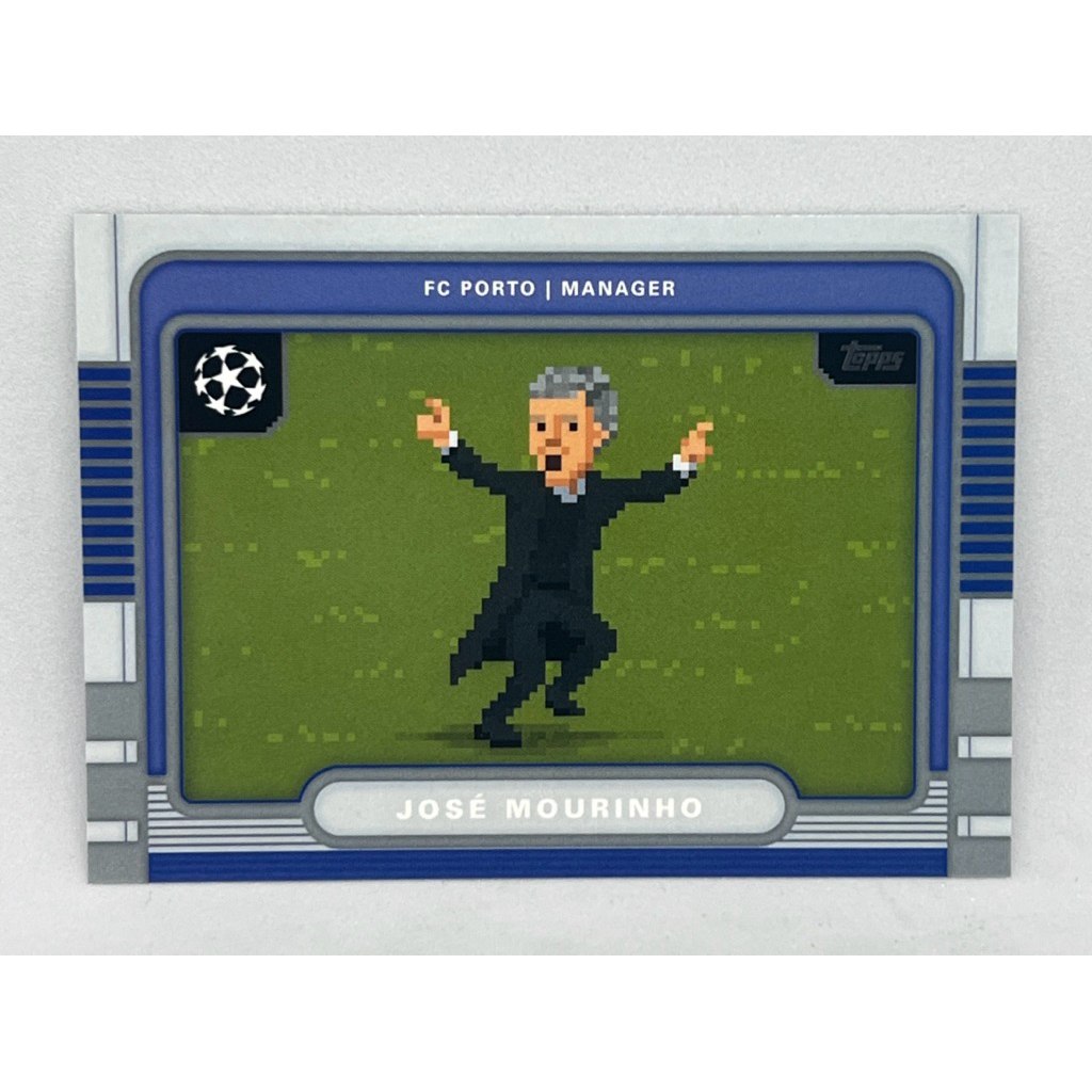 Thẻ bóng đá Topps 2024-2025 UC Jose Mourinho 8 bit Base
