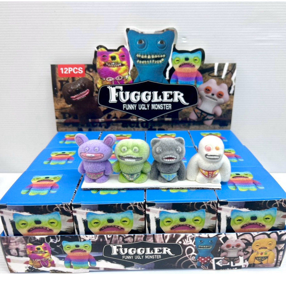 Fuggler Blind Box Mini Velvet Fur Búp bê may mắn Bộ sưu tập quà tặng