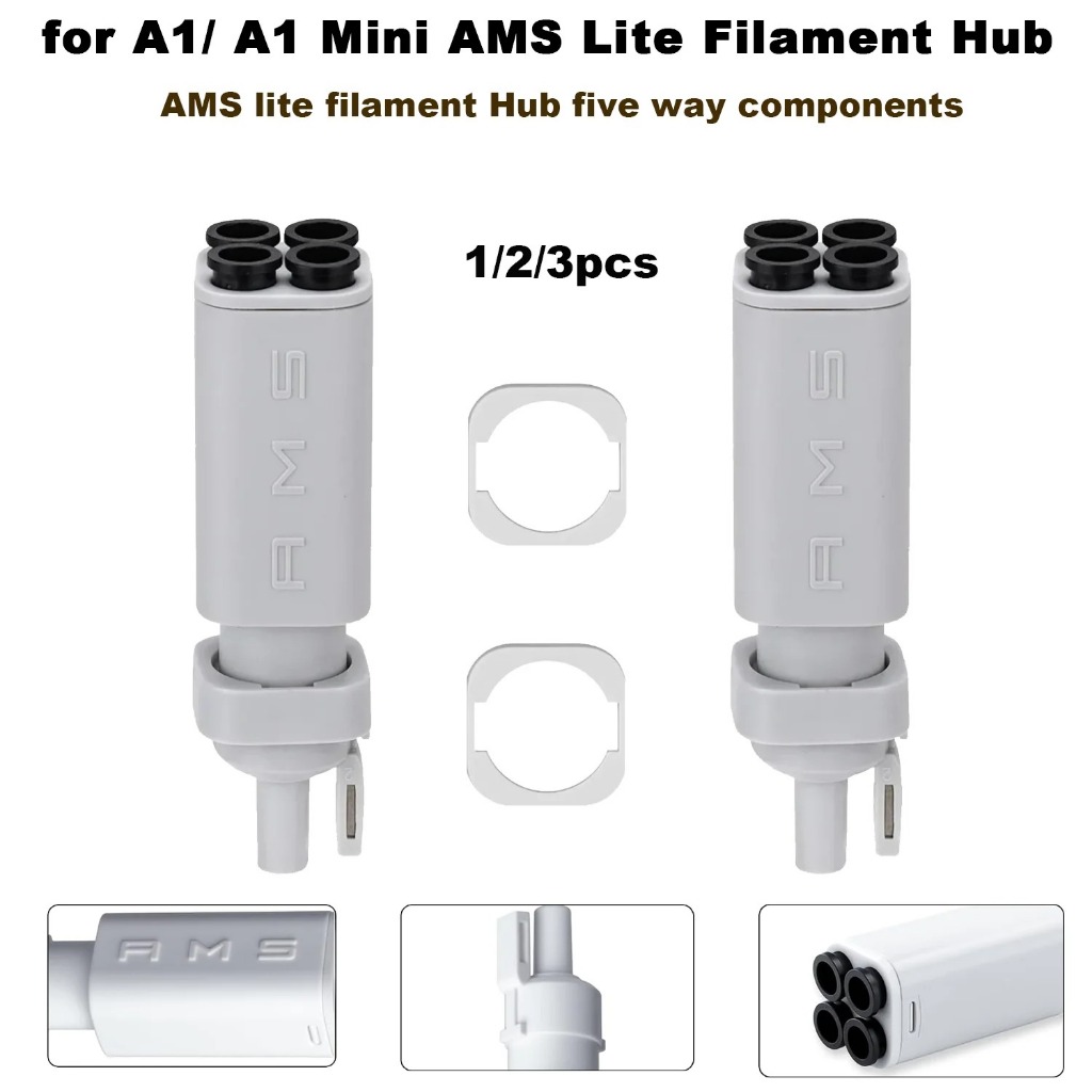 Bambulab AMS Lite Hub Dây tóc cho Bambu Lab Công tắc 5 chiều Bộ phận in nhiều màu A1 / A1 Mi