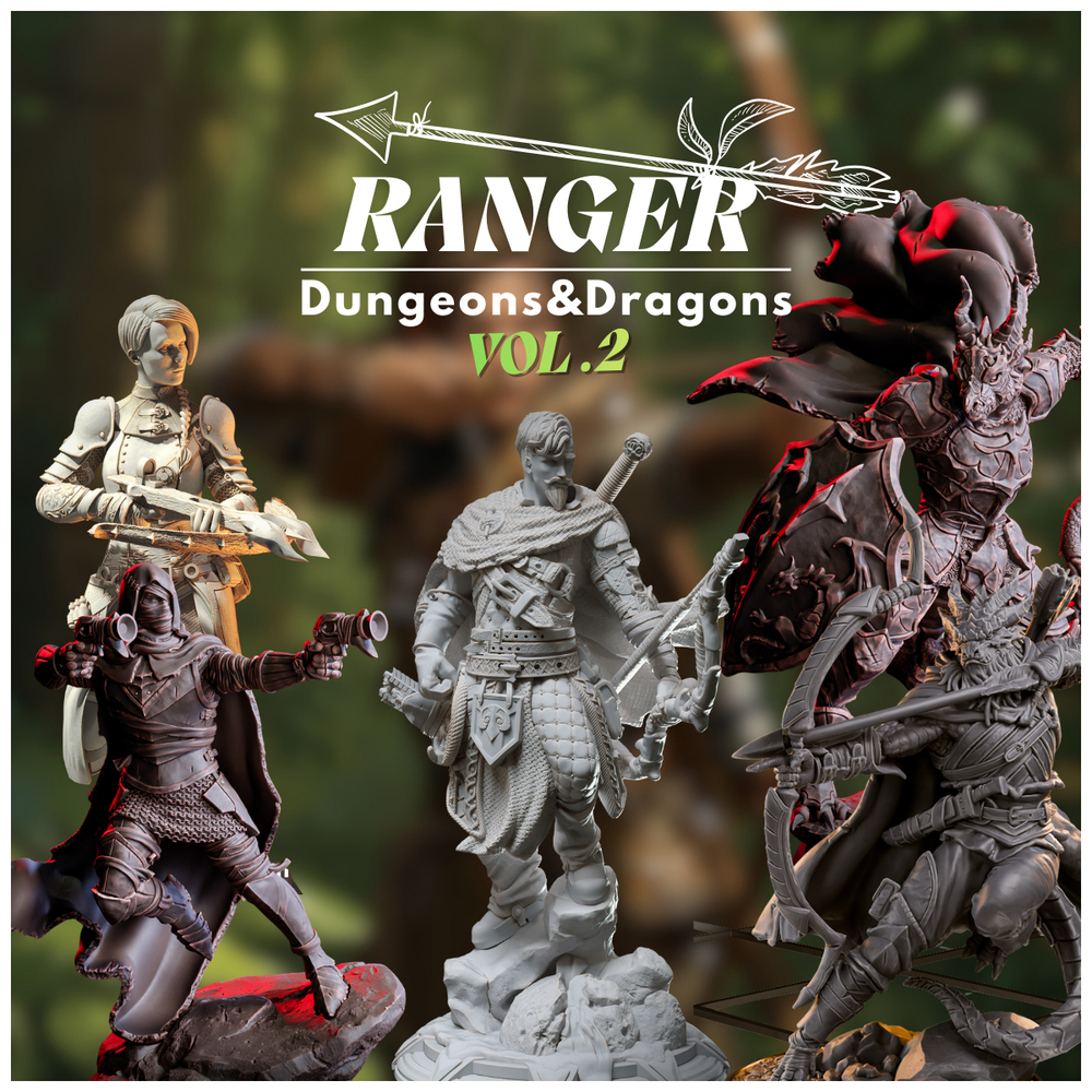 Dnd thu nhỏ Dungeon và rồng RANGER CLASS [VOL.2]