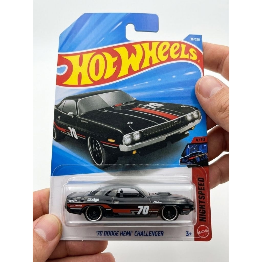 '70 DODGE HEMI CHALLENGER ❈ ์: Hot Wheels (Mattel) ❈ (Cân): 1: 64