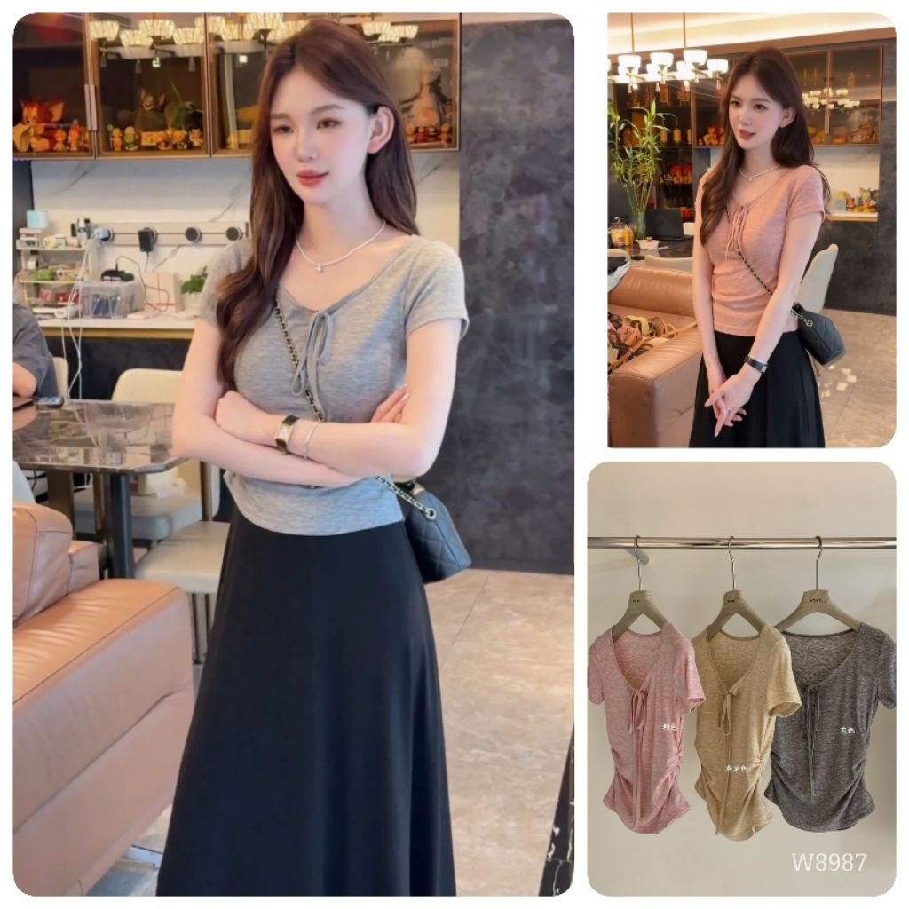 Thẻ áo sơ mi thời trang W8987 ️ WGWE