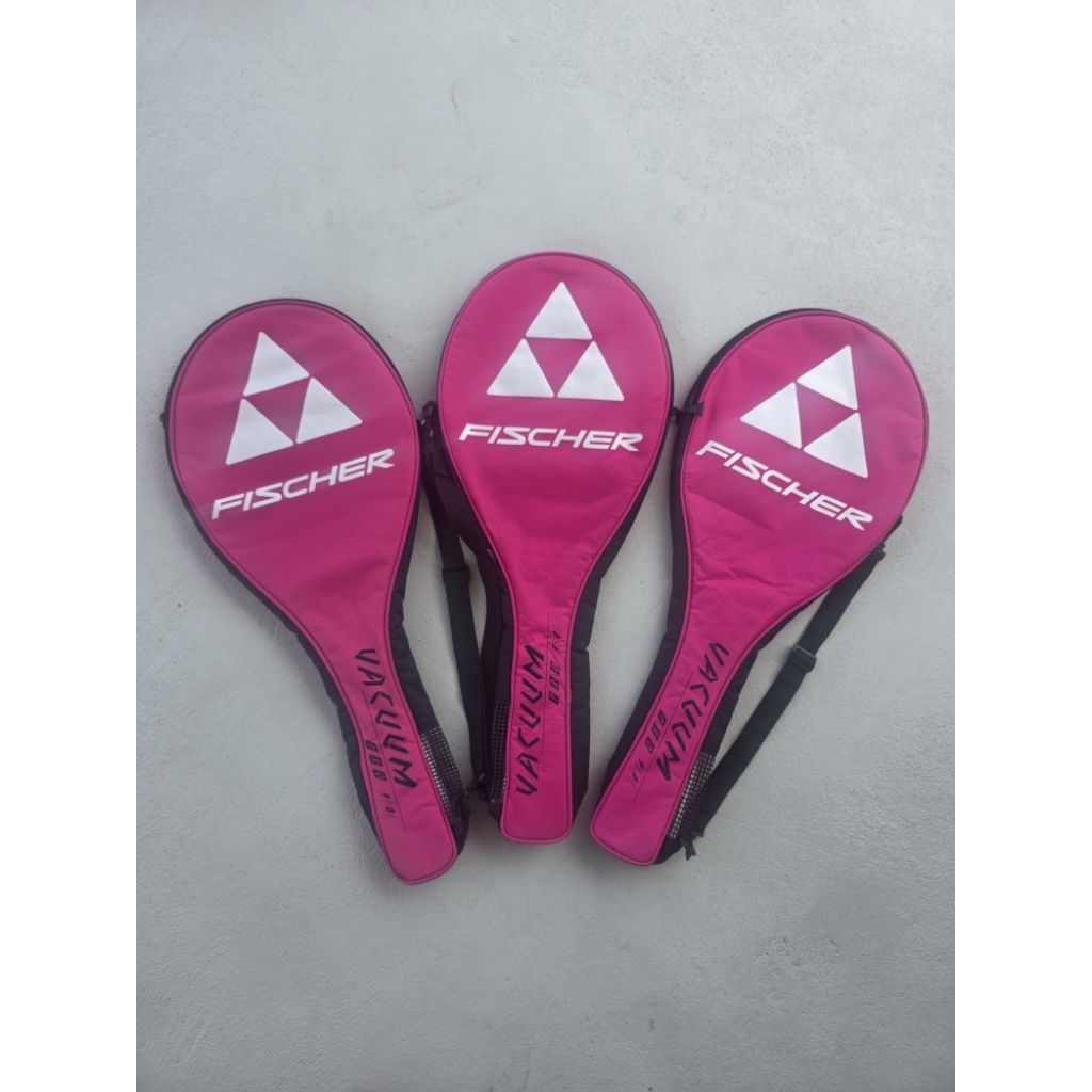 Túi Vợt Tennis Fischer Vacuum Pro Màu Hồng