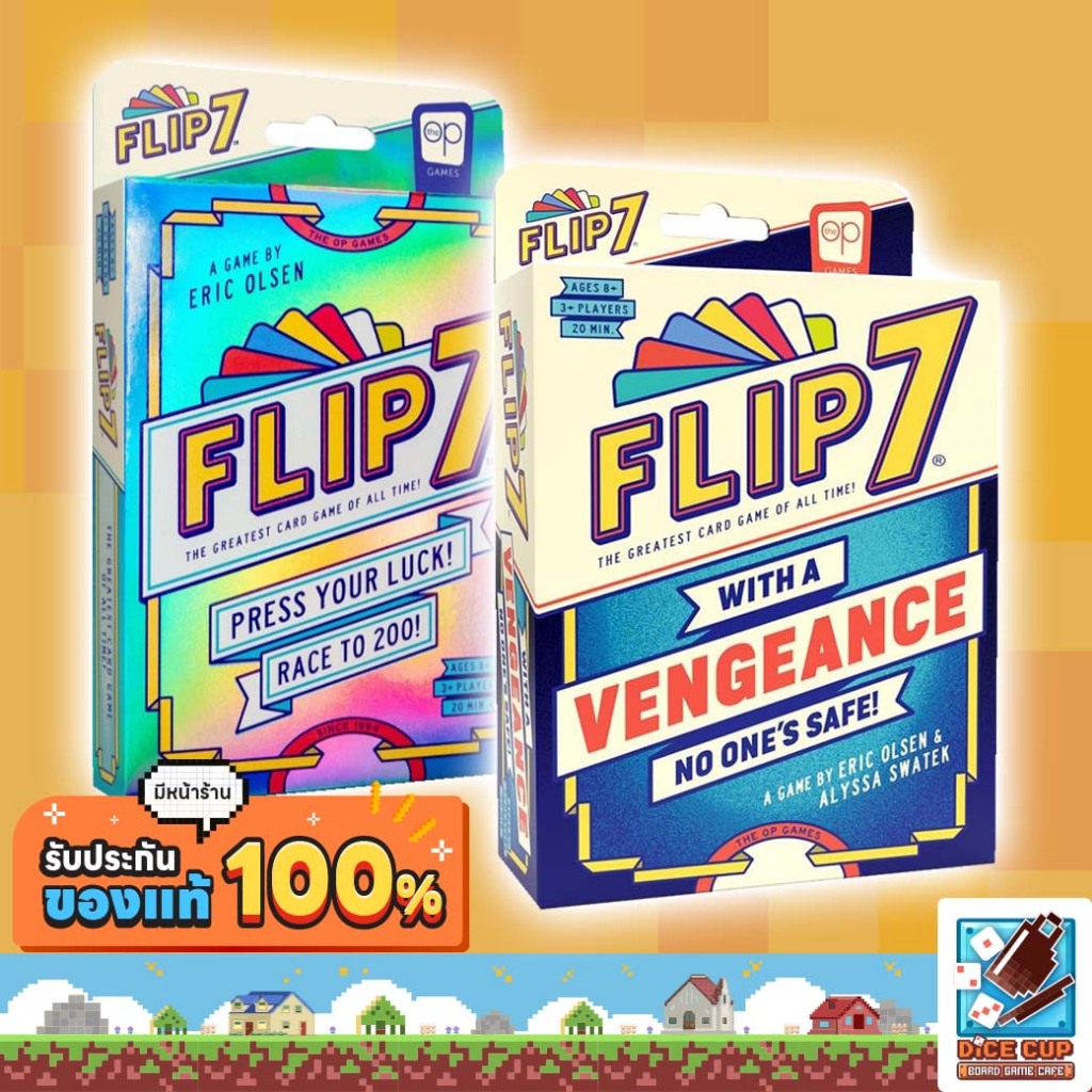 Flip 7 PEG [EN] / Flip 7 với trò chơi bảng báo thù