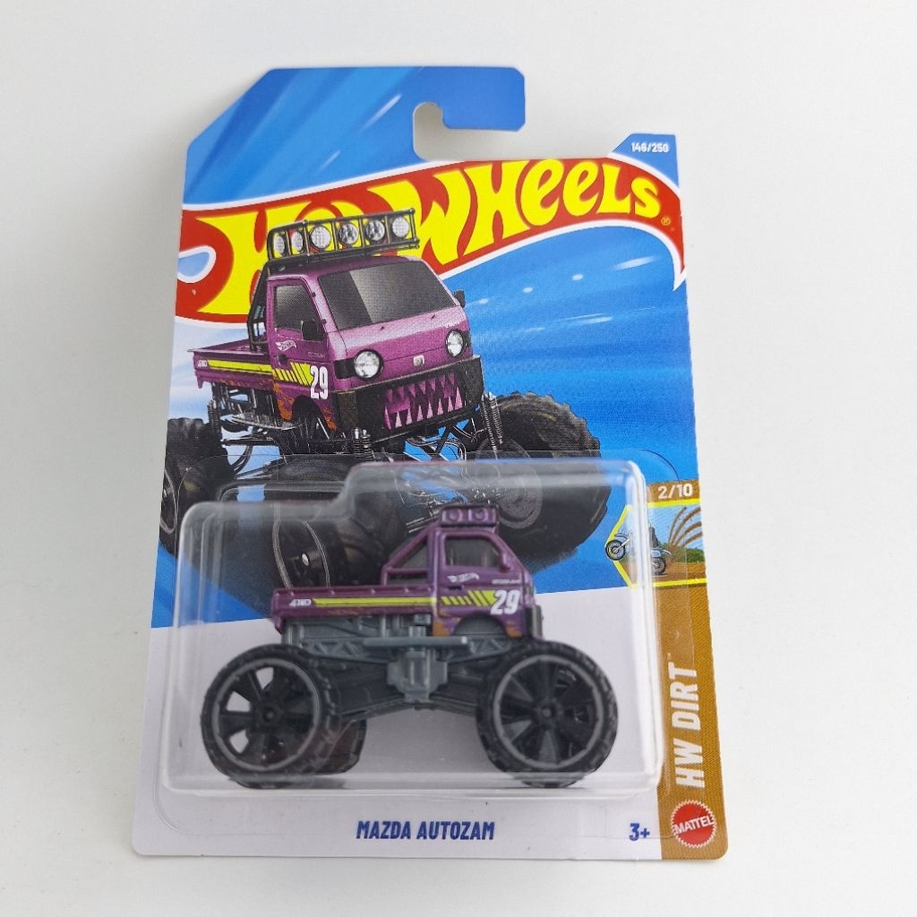 Hotwheels MAZDA AUTOZAM Metal Car Size 29 (ib43)