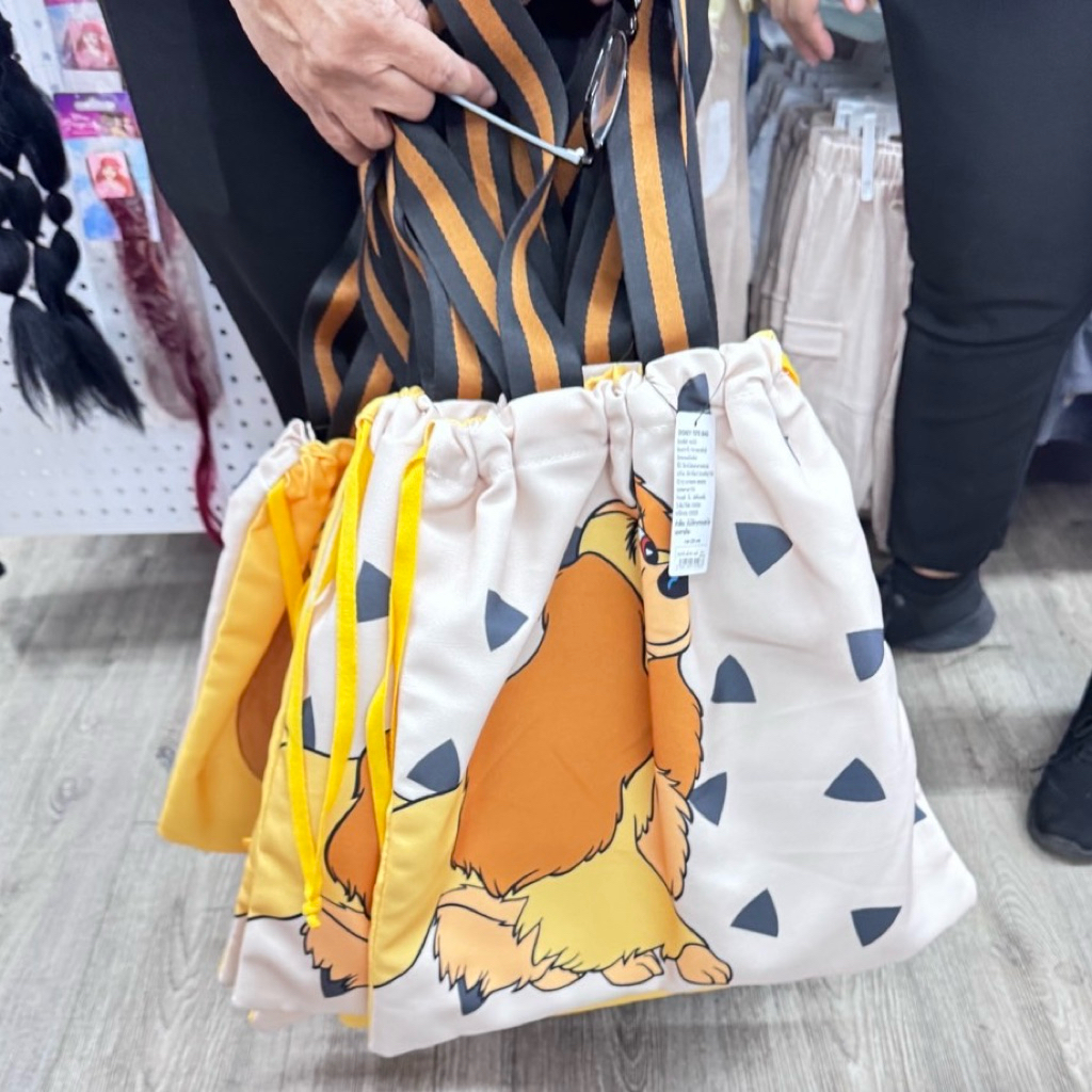 Me style x Túi vải Disney Lady the tramp Authentic the Tram