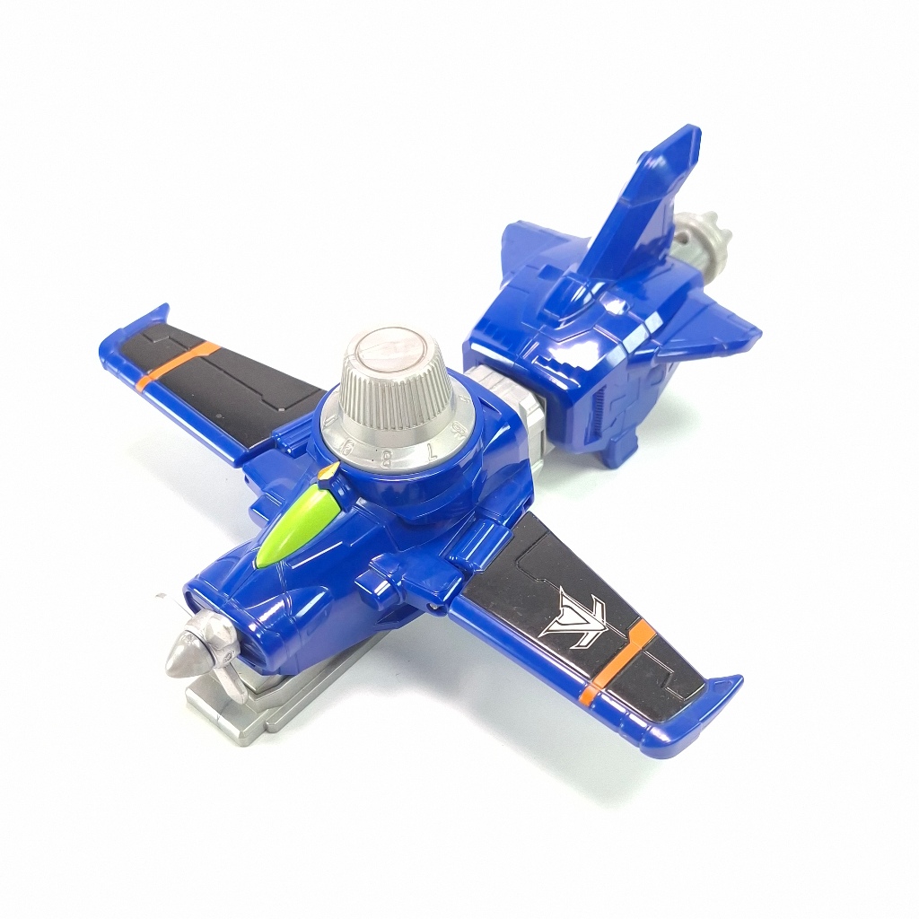 Máy bay chiến đấu mặt số xanh Dx Lupinranger VS Patranger