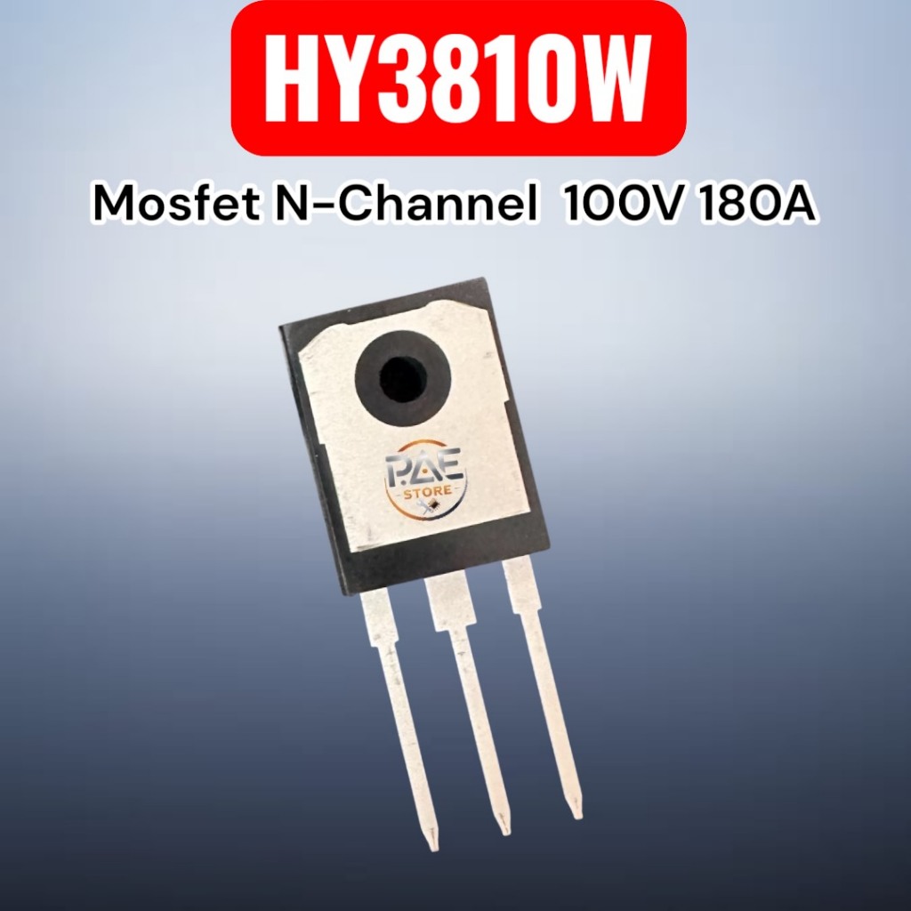 Gói Mosfet N-Channel HY3810 (100V 180A) TO-247 / TO-3P