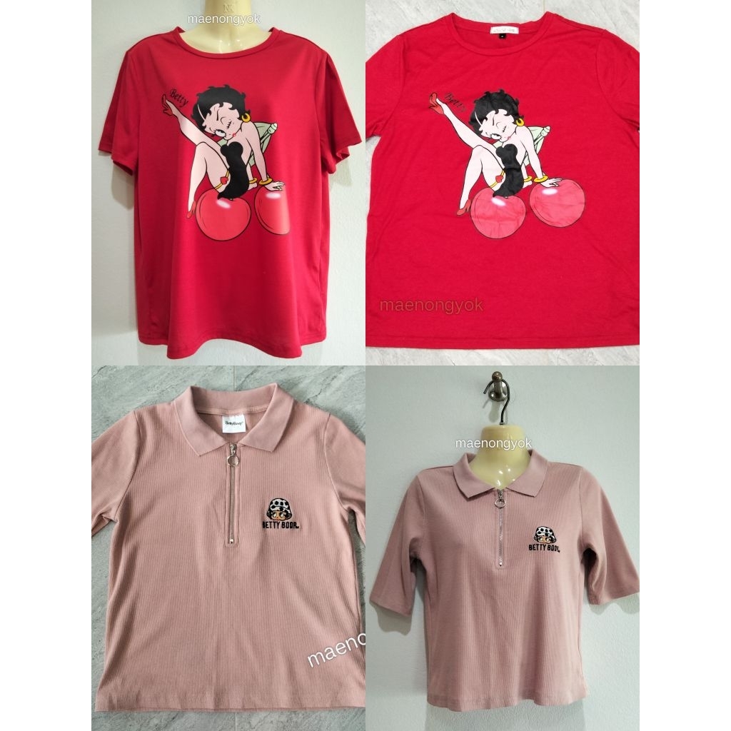 Áo thun Betty Boop cổ