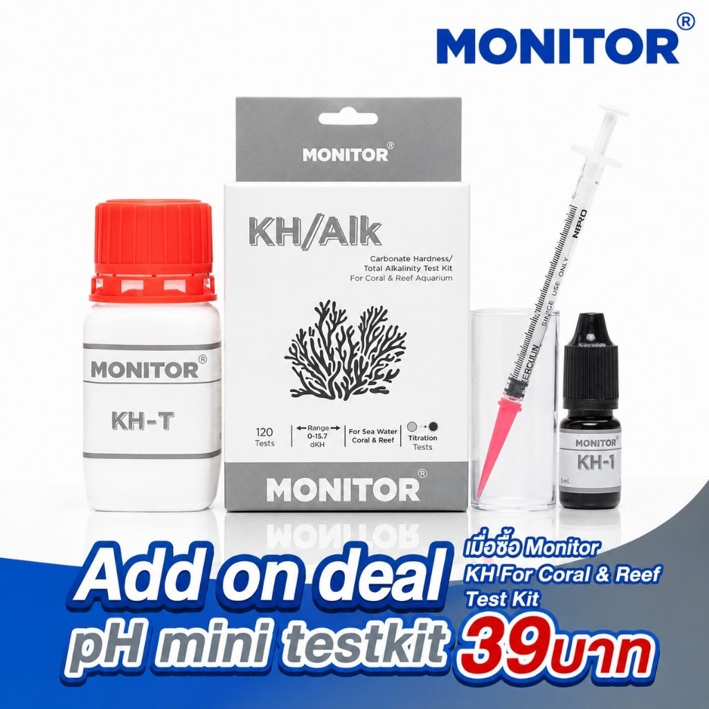 KH Alkaline TEST KIT dành cho tủ san hô KH / ALKALINITY và Reef