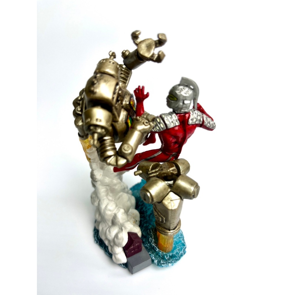 Bandai 1999 Tokusatsu Gallery 06 Ultra Seven Vs Kingjo Nhật Bản Vintage Diorama Mẫu Cảnh