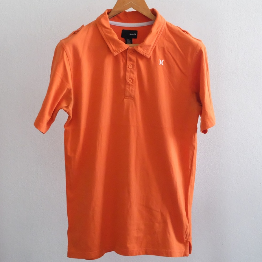 Áo Polo Hurley Size Ngực 19 Inch Chiều Dài 28 Cam