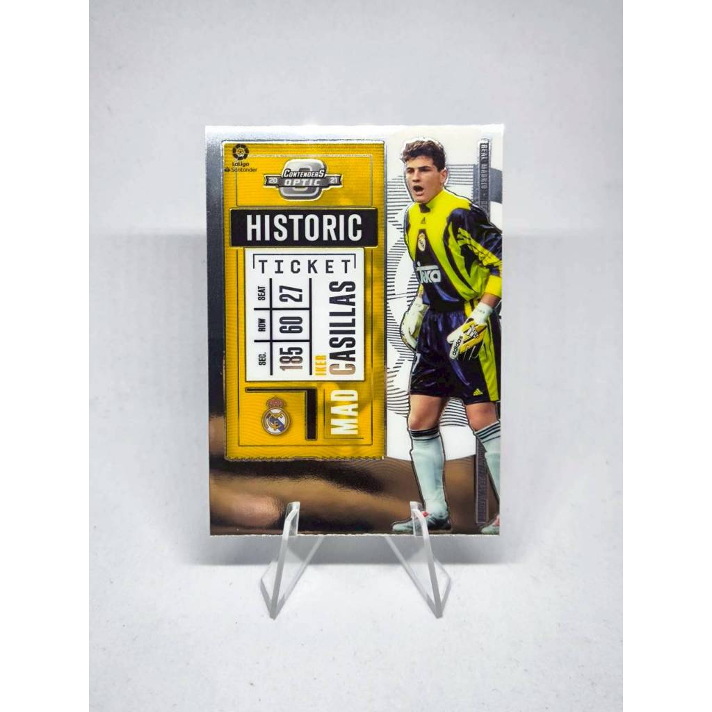 Thẻ bóng đá Panini Chronicles Prizm Iker Casillas Real Madrid CF 2020-21