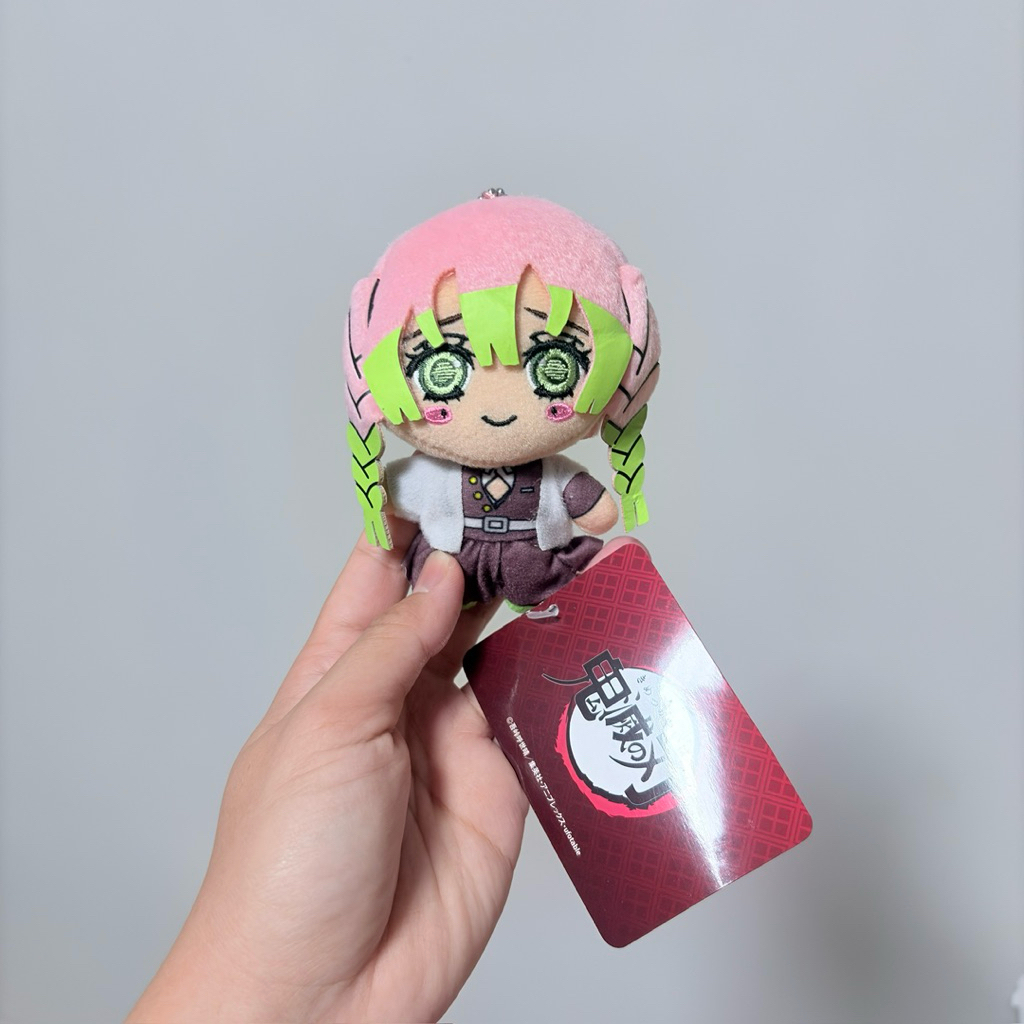 Noru Mengui Búp Bê Móc Khóa Anime DEMON SLAYER KIMETSU NO YAIBA Mitsuri
