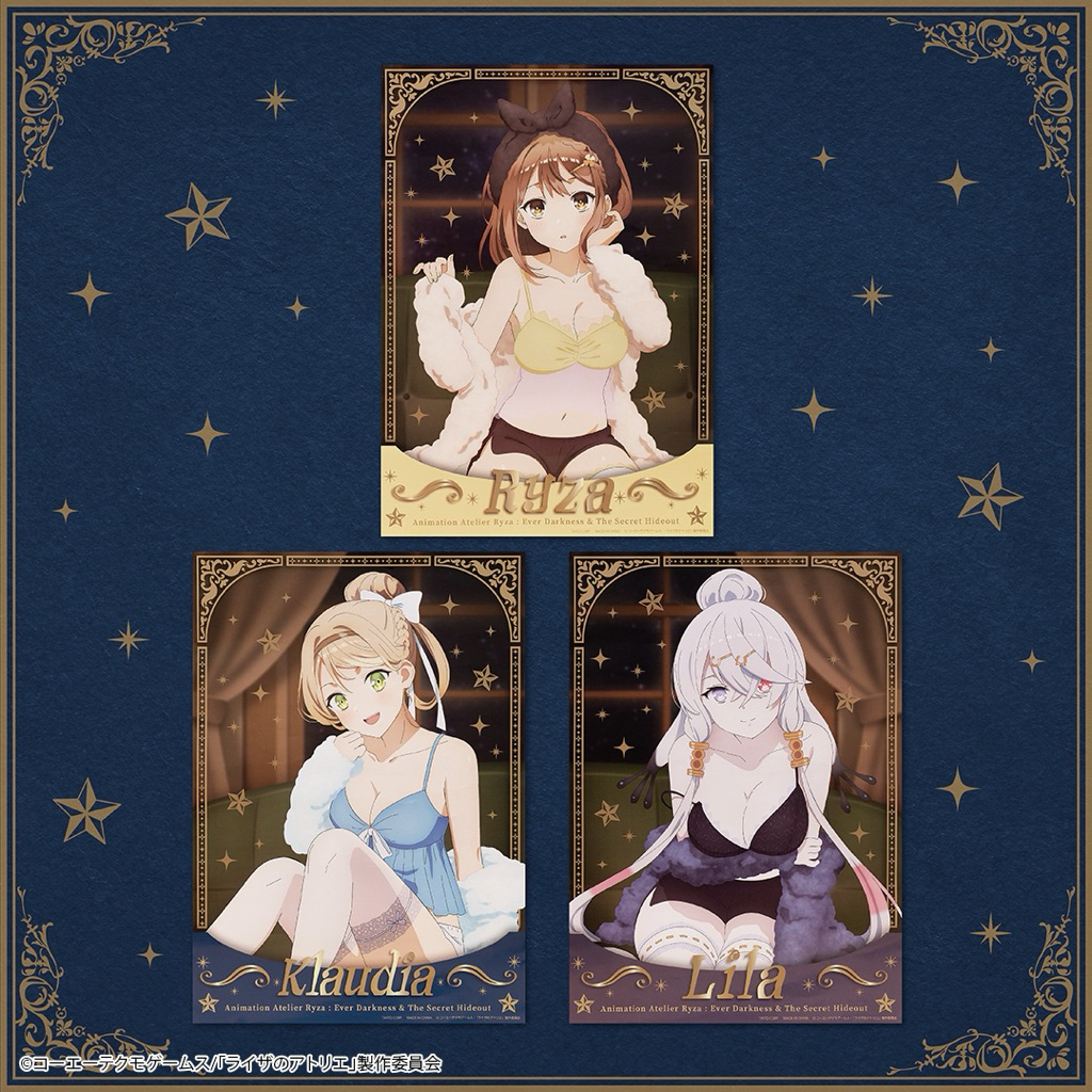(Ngẫu nhiên) Poster Atelier Ryza [Atelier ~ Eternal Darkness & The Secret Hideout ~ F Prize A3 (3 Lo