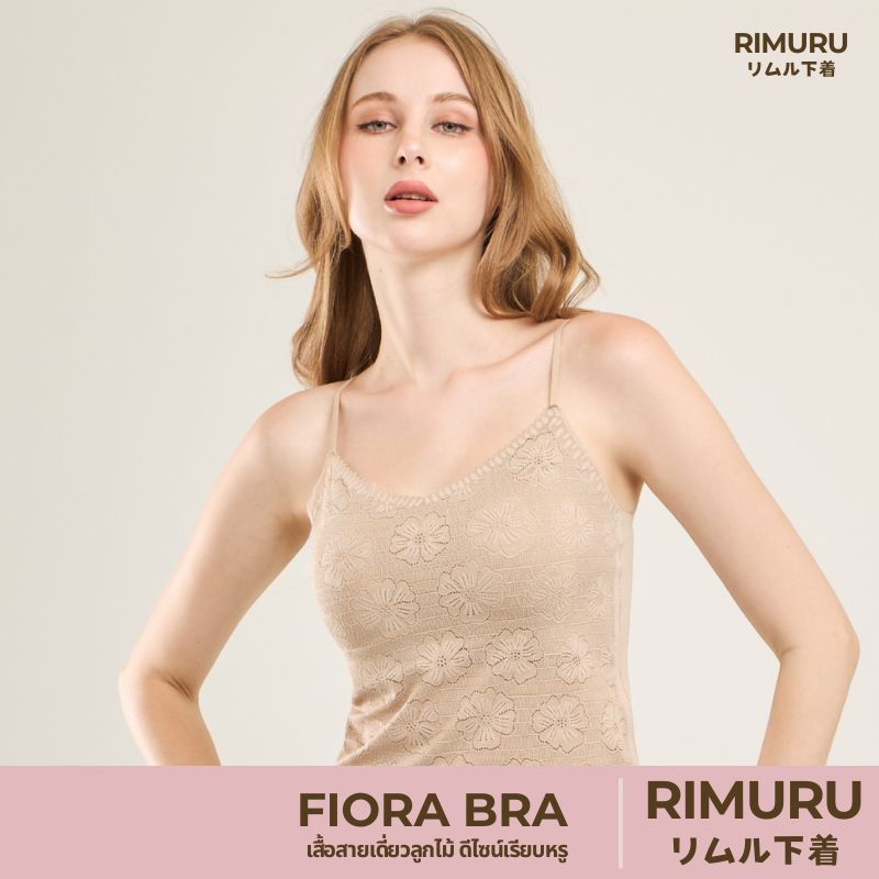 Rimuru Fiora Model (Fiora) Áo Bra Top Ren Gợi Cảm Không Dây Thoải Mái Khi Mặc