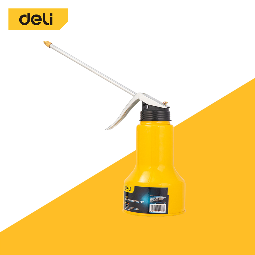 Bình xịt kim loại Deli Oil Can Dụng cụ bảo trì ô tô Súng 300ml