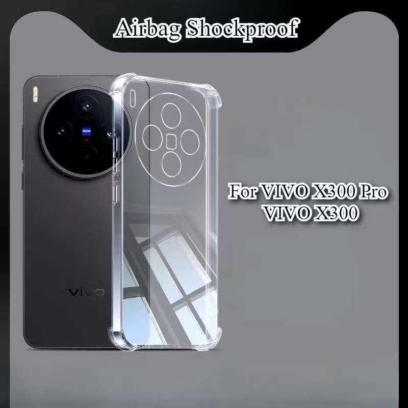 Vivo X300 Ultra / Vivo Y500 Pro / Vivo X300Pro 5G / Vivo X300 5G Ốp lưng Tpu trong suốt chống sốc Vỏ