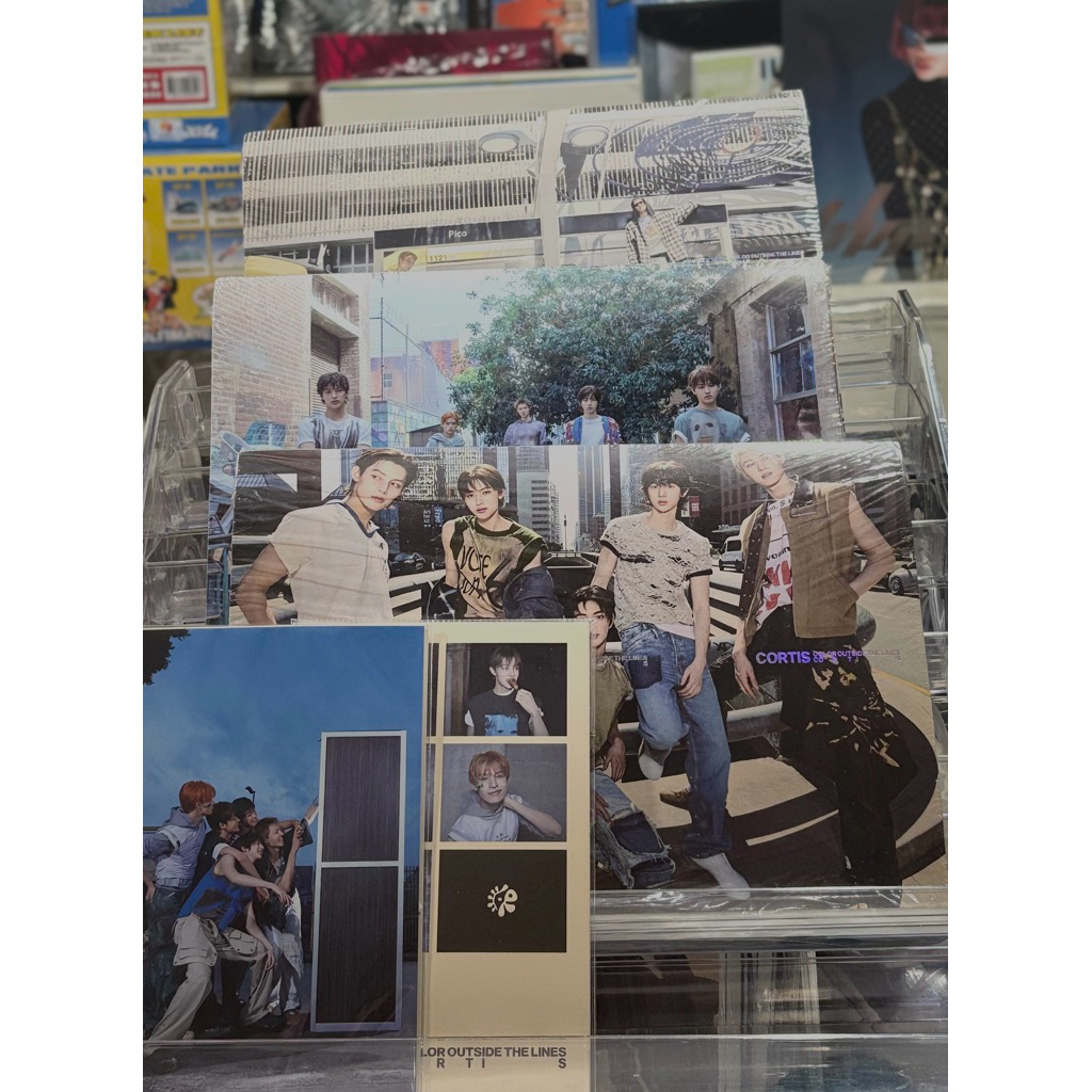  Album CORTIS-THE EP đầu tiên [MÀU NGOÀI TRỜI] (Weverse / Scene Ver.)