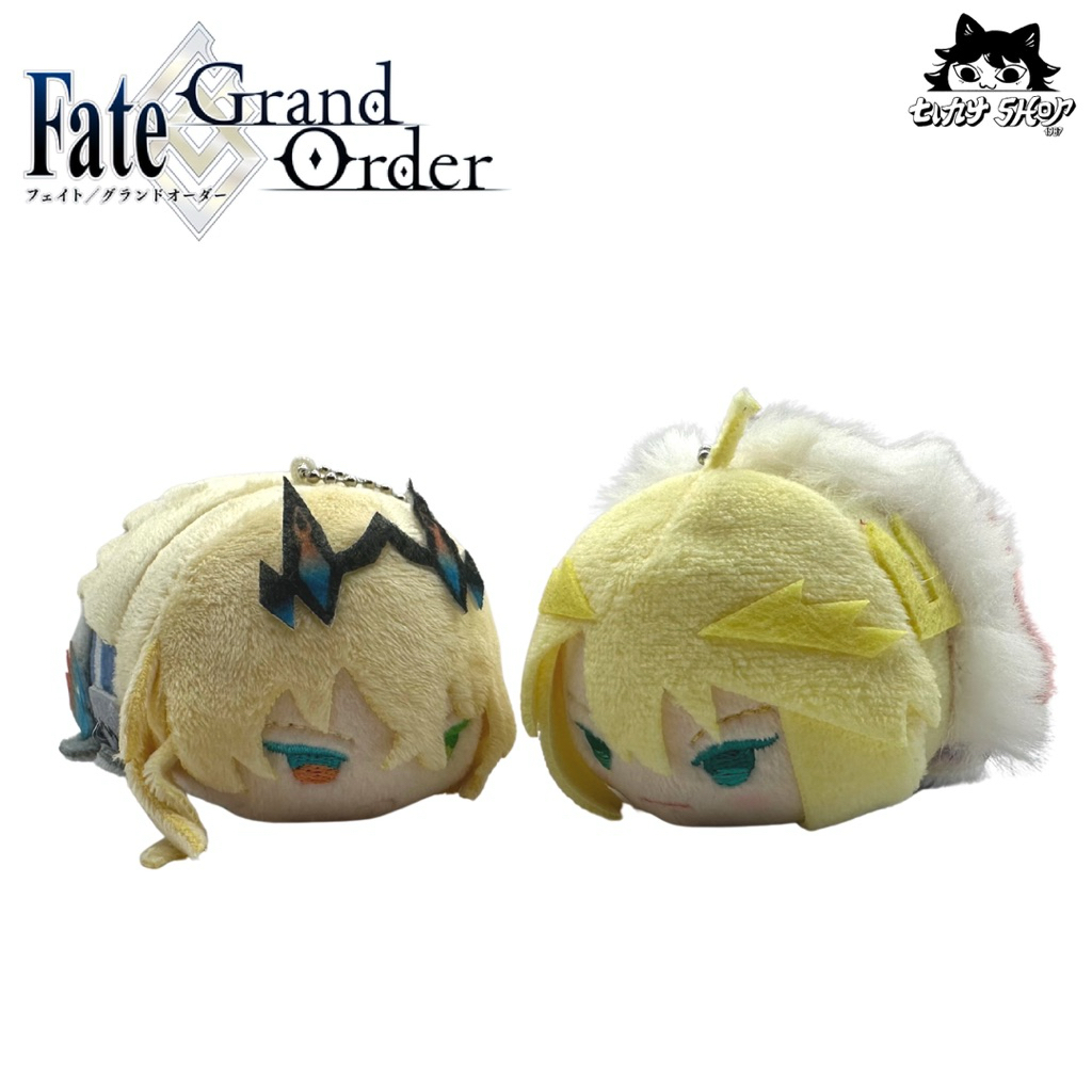 Chính Hãng Được Cấp Phép Búp Bê Sưu Tập Móc Khóa Linh Vật Mochi Mini Sabre & Lancer Anime Fate / Gra
