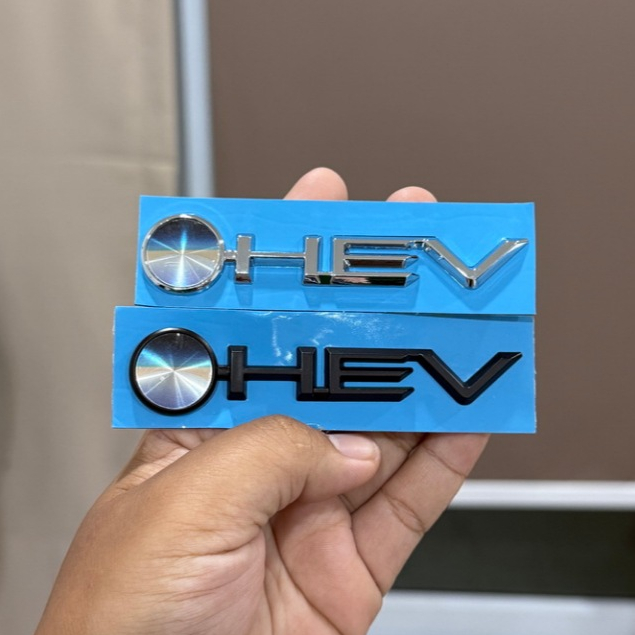 Logo HEV mới cho TOYOTA 2025 YARIS CROSS COROLLA