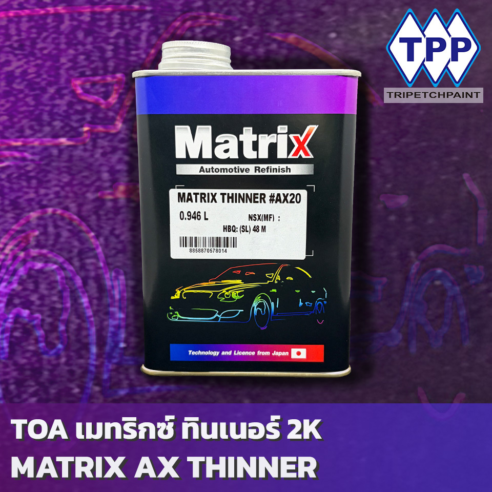 Chất làm mỏng TOA Matrix AX20 / AX (PU 2K)