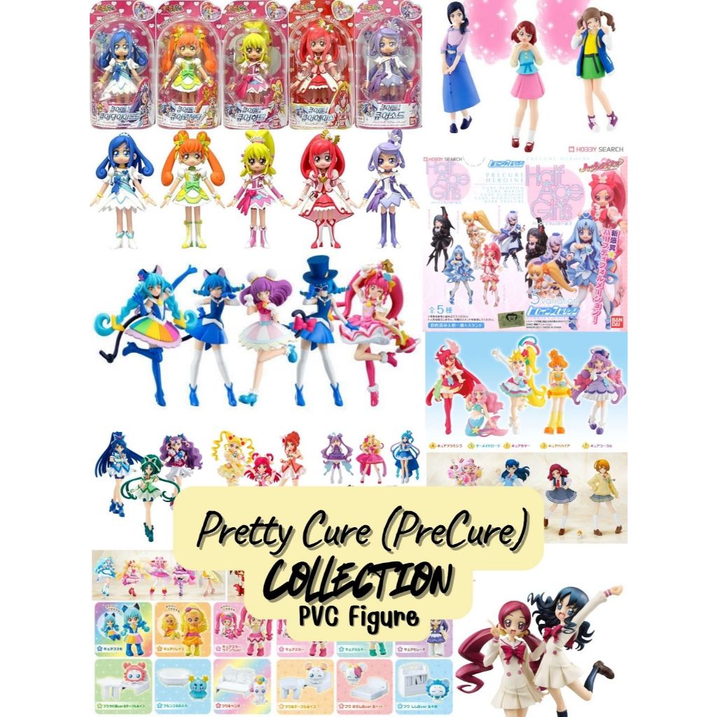 Doki Doki Pretty Cure - PreCure - Bộ sưu tập - Hình PVC - Bandai -