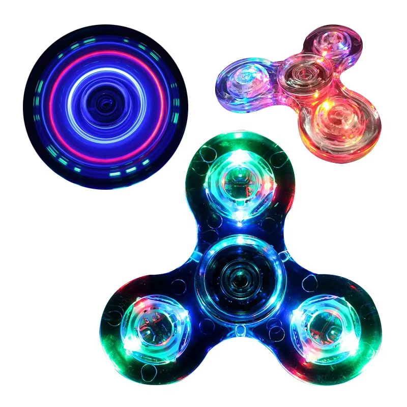 Gyro LED Fidget Spinner Đồ chơi Đồ chơi trẻ em Tay