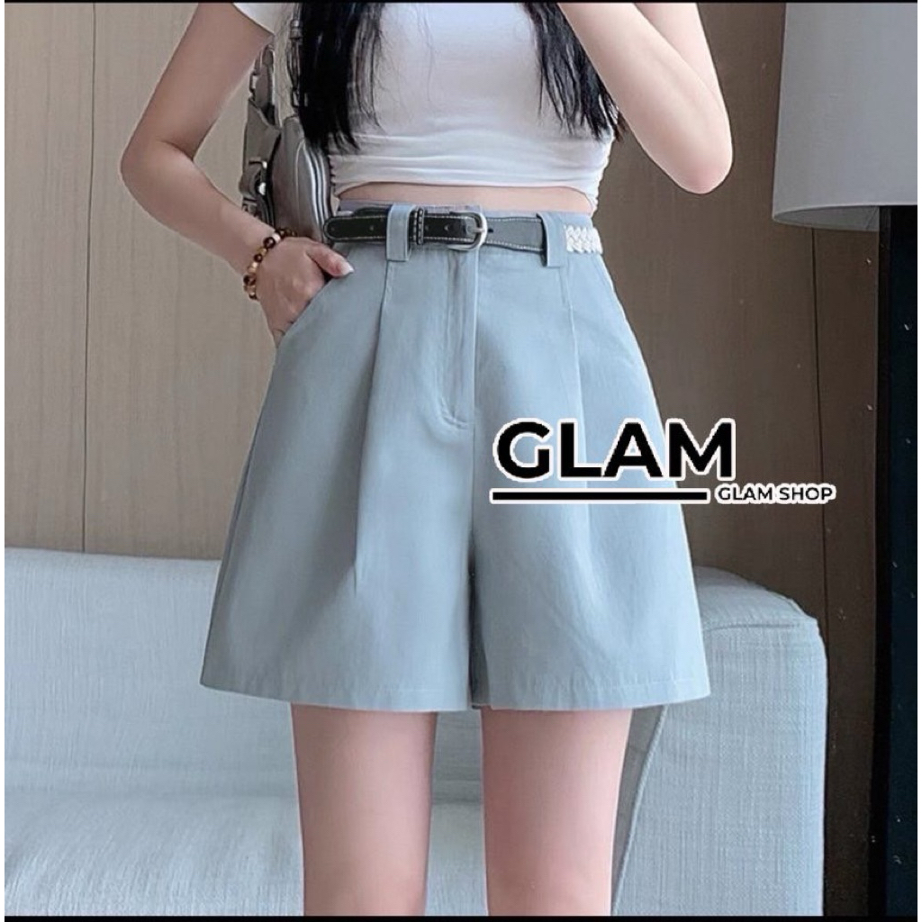 Quần Short Justin Cao Cấp Có Thắt Lưng Vải Tốt Làm Việc Dễ Dàng May Hình Dạng Đẹp