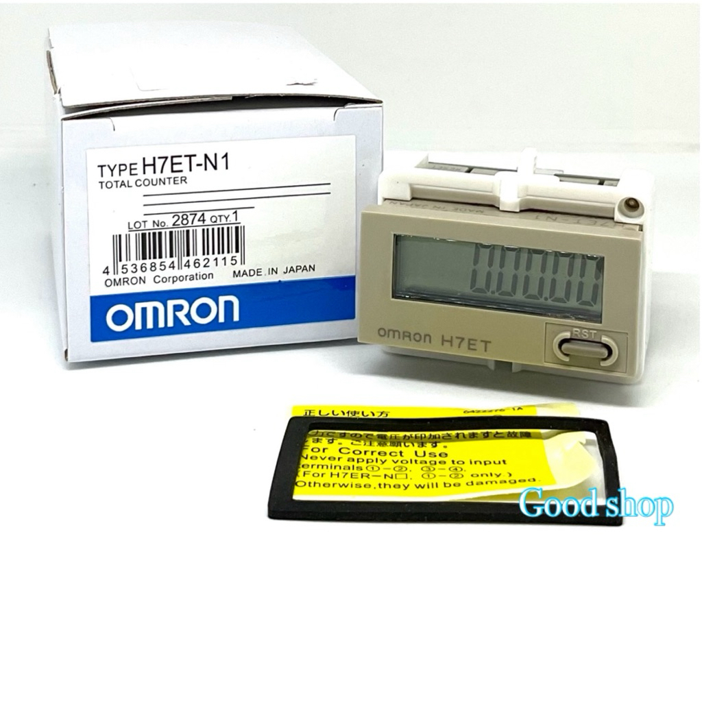 H7ET-N1 COUNTER Kỹ thuật số nhỏ 7 chữ số 0s-999h 59 phút 59s