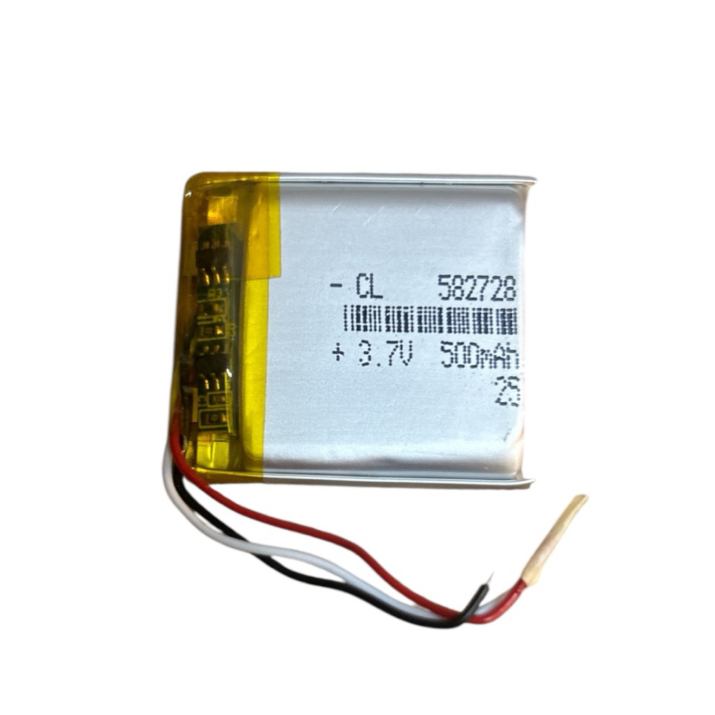 582728 3.7v Li-Po có thể sạc lại cho đồng hồ đồ chơi Bluetooth MP3 MP4 GPS