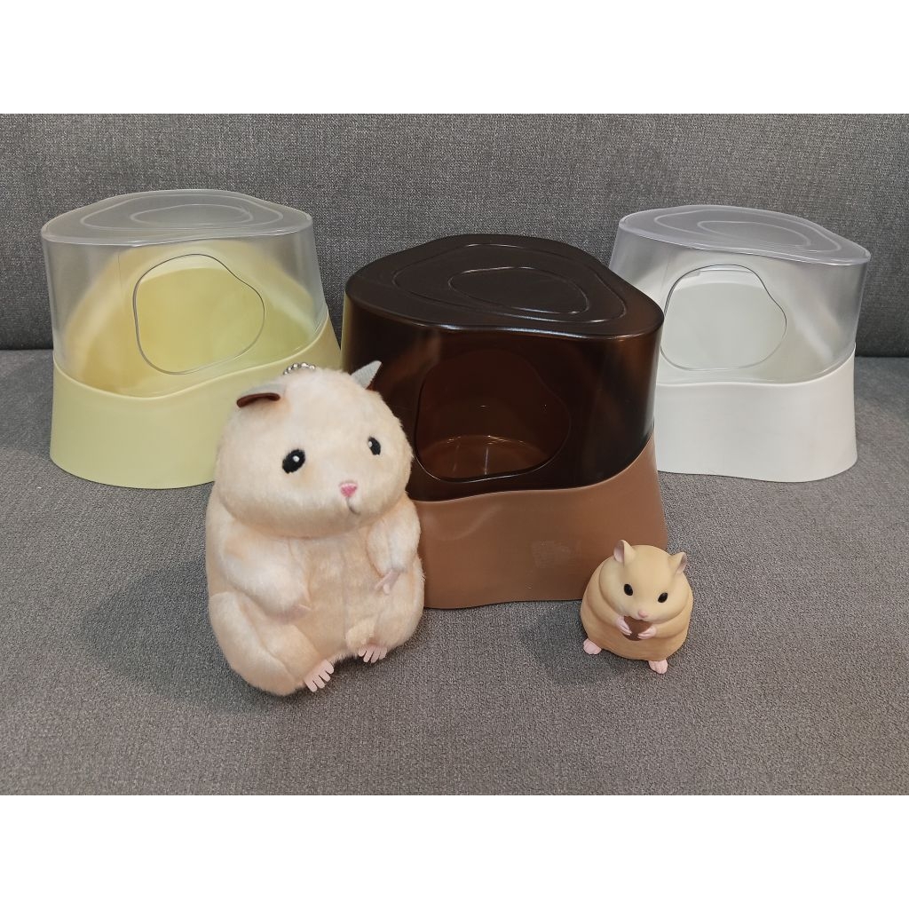 Phòng tắm nhựa carno Hamster Heart Ant Winter White